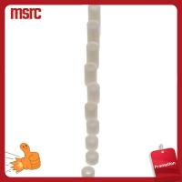 MSRC 180Pcs ไนลอนทำจากไนลอน ที่กั้นระยะทรงกลม ขนาด10นิ้ว สกรูเกลียวปล่อย ไม่มีเกลียว ชุดจัดประเภทน็อต M3ฐานสกรู