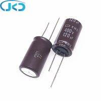 10pcs 120uF 400V NCC KMG Series 18x30mm Low Impedance Long Life 400V120uF Aluminum Electrolytic capacitor NIPPON CHEMI-CON