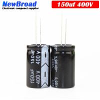 10PCS Original aluminum electrolytic capacitor 400V 150UF plug-in multi specification 150UF 400V 18*30 18*35MM Black-white WATTY Electronics