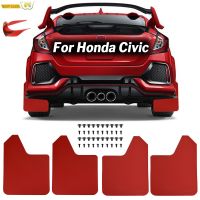 For Honda Civic Type R Type-R Type-S GX Mugen Si EK9 EP3 FD2 FN2 RR RC GT FK2 FK8 Mud Flaps Mudflaps Splash Guards Mudguards