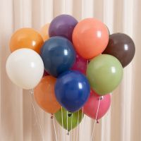 10/20/30pcs 5/10/12Inch Retro Balloons Birthday Party Decorations Green Pink Purple Latex Balloon Baby Shower Summer Party Decor