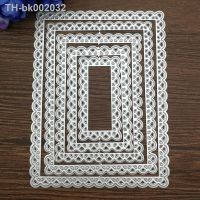 ☈ Rectangle Frame Metal Dies Scrapbooking Metal Cutting Dies Craft Stamps die Cut Embossing Card Make Stencil Frame