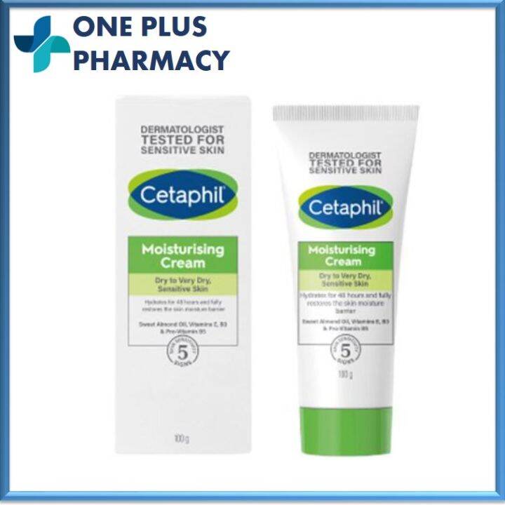 Cetaphil Moisturizing Cream (Face and Body) 100g [EXP 08/2025] Lazada