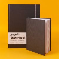 【CW】 Sketch Book A5 Hard Cover 110gsm 80 Sheets Plain Notebook Blank
