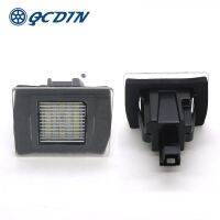 2Pcs Number License Plate Light Lamp No Error LED 12V 6500k White For A W176 CLA C117 CLS W218 GL X166 GLA X156 ML W166