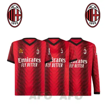 2023 Player Version AC Milan Football Club Men T-Shirt Jersey