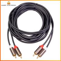 [Free Shipping] 2 RCA to 2 RCA Cable Male to Male Audio Cord for TV Amplifier CD Soundbox [Suggest Buy Above 2pcs]