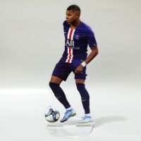 Football Star Ronaldo Beckham Messi Mbappe Haaland Action Figure World Cup Acrylic Model Toys Fashion Birthday Gift New