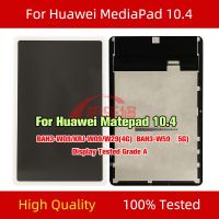 หน้าจอ LCD สำหรับ Huawei Mediapad Matepad 10.4 4G KRJ-W29 BAH3-W09 BAN3-W59ชิ้นส่วนจอสัมผัสแอลซีดีของเครื่องแปลงดิจิทัลแท็บเล็ต5G