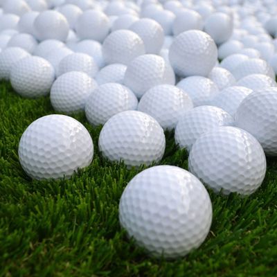 ▥❀❧ Manufacturers directly supply golf blank double-layer practice golf two-layer ball