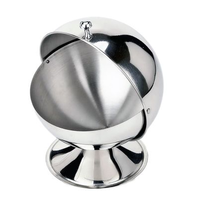 Stainless Steel Spice Condiment Seasoning Jar Box with Swivel Cover Salt Sugar Container for Kitchen Cooking Tools