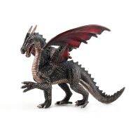 ที่นี่ขนาดใหญ่ Fiery Dragons Figure Toy Set โมเดลไดโนเสาร์จำลองการศึกษา