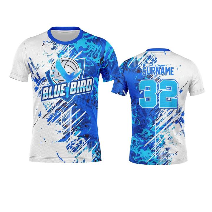 BLUE BIRD01 VOLLEYBALL SHIRT JERSEY FULL SUBLIMATION HIGH QUALITY ...