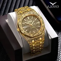 ONOLA cross-border hot style fashion archaize steel strip waterproof men quartz watch watch watch 2023 male money --238811Hot selling mens watches❀▩✲