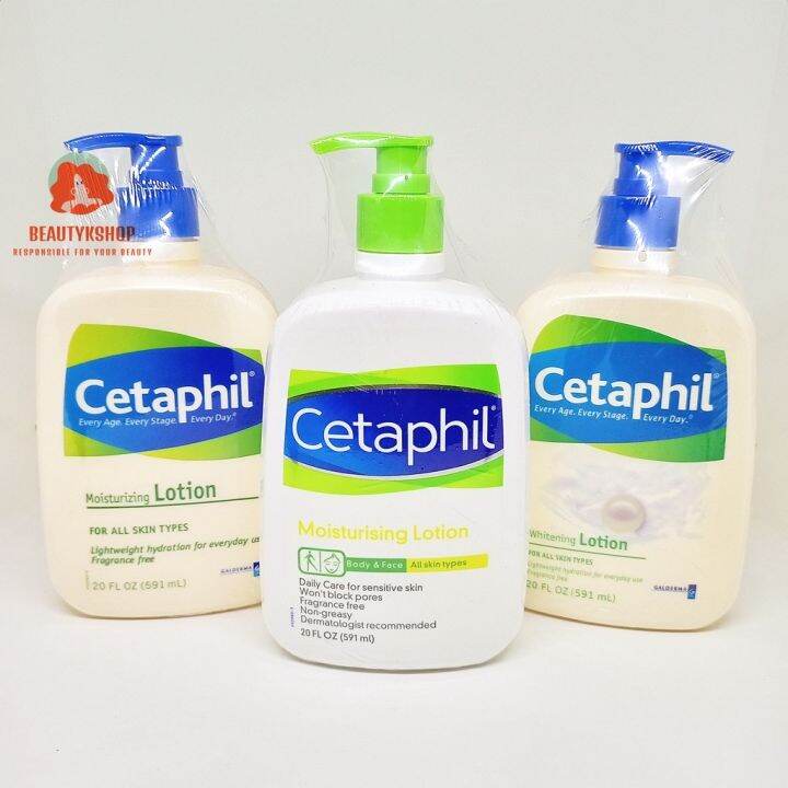 Cetaphil Whitening Moisturizing Body Lotion Gentle Skin Cleanser ...