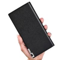238815wallet--◘☎ Hand bag business creative new men han edition soft leather wallet long thin a wallet wallet cross lines