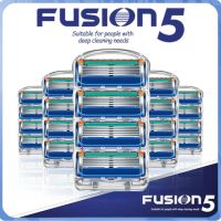 Gillette Fusion 5 ยิลเลตต์ฟิวชั่น 5 Proshield ใบมีดโกนเปลี่ยนใบหน้านุ่มโกน 5 ชั้นความปลอดภัยใบมีดโกนสำหรับผู้ชาย 4 ชิ้น / แพ็ค