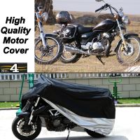 MotorCycle Cover For Yamaha YBA-125 WaterProof UV Sun Dust / Rain Protector Cover Made of Polyester Taffeta Covers