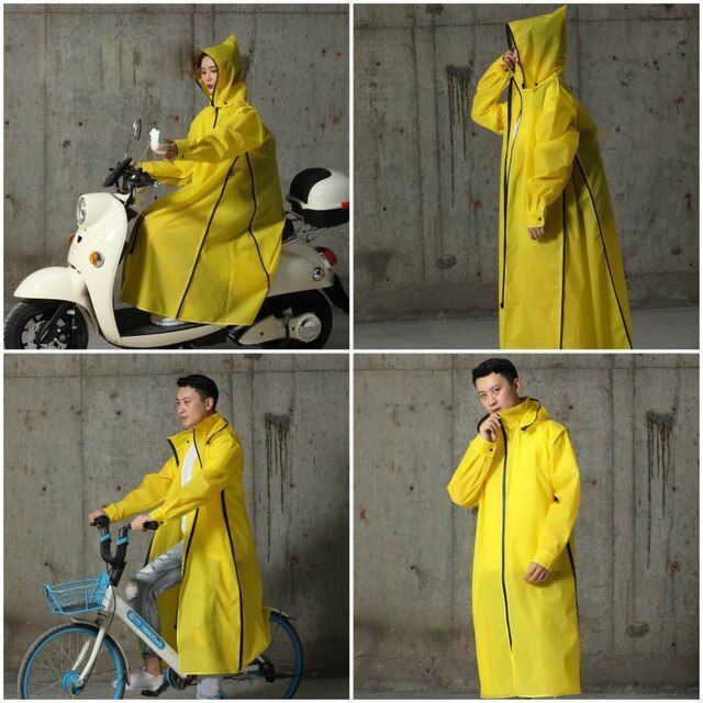 เสื้อปอนโชกันน้ำสำหรับสุภาพสตรีเสื้อกันฝนแจ็คเก็ตยาวกันฝน-s-แฟชั่นใหม่เสื้อกันฝนจักรยานกลางแจ้ง