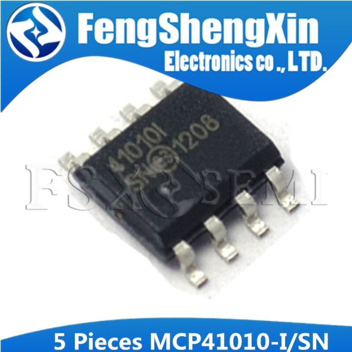 5pcs MCP41010-I/SN SOP8 MCP41010 41010I SOP-8 MCP41010I Digital potentiometer   IC