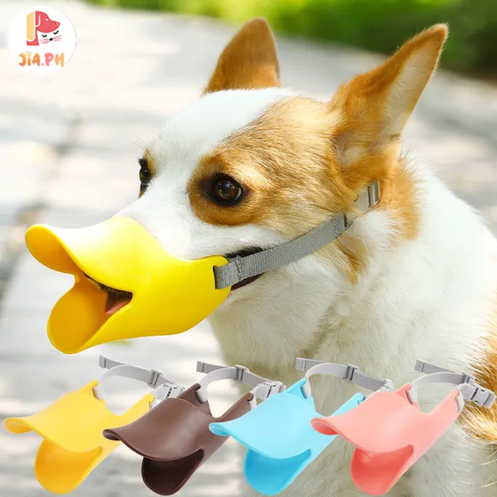 Dog mouth Cover Duck bill Sleeve Muzzle Dog Muzzle Sets Antibite Anti