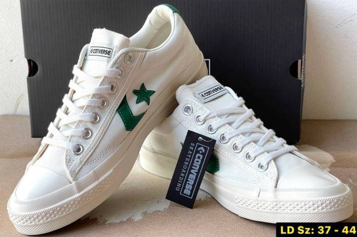 รองเท้าผ้าใบconverseถ่ายจากสินค้าจริงรับประกันตรงปก100-กรณีสินค้าไม่ตรงปกหรือชำรุดเสียหายจากทางร้านสามารถแจ้งเปลี่ยนคืนได้ทันที