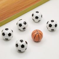 35Mm Kartun Basket Sepak Bola Pintu Lemari Mebel Menangani Lemari Sepatu Tampilan Bulat Lubang Tunggal Laci Keramik Menarik