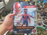 Mô hình nhân vật Spider man cao 14cmmàu đỏ có cánh của hãng Hasbro