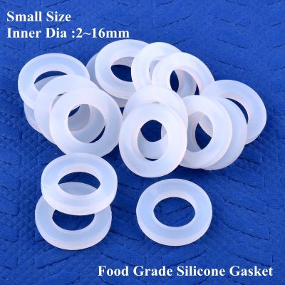 ID 2 16mm OD 5 32mm Food Grade Silicone Gasket High Temperature Resistance Seal Ring Water Dispenser Water Pipe Joint Sealing