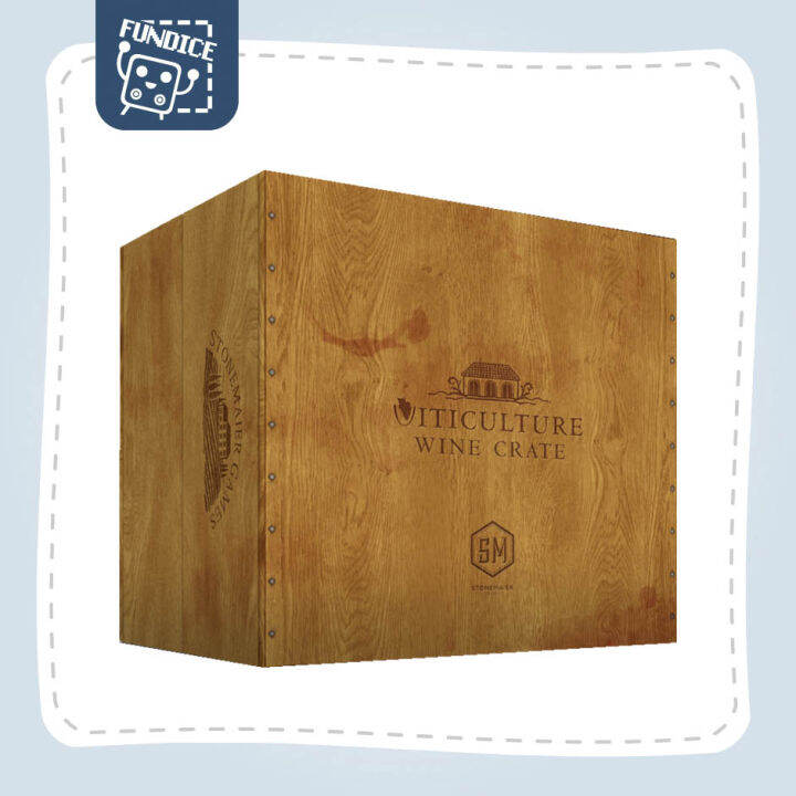 Fun Dice Viticulture Wine Crate Board Game Lazada.co.th