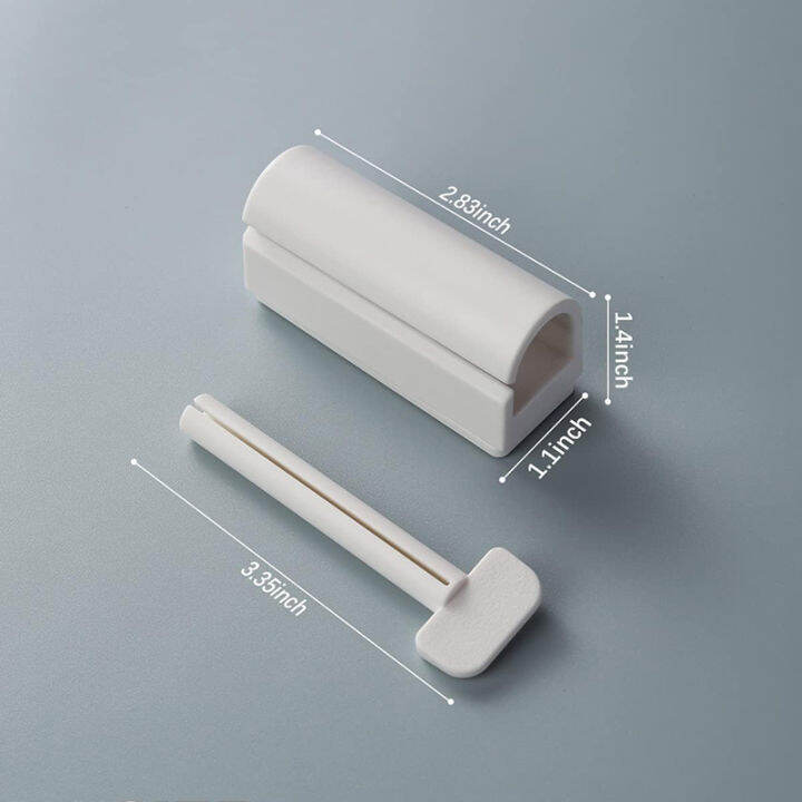 hot-wall-mount-แขวนยาสีฟันหลอด-squeezer-แม่เหล็ก-force-self-adhesive-rolling-tube-ยาสีฟันผู้ถือยาสีฟัน