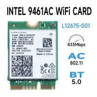 WIRCARD Dual Band ไร้สาย AC 9461 Intel 9461NGW 802.11Ac คีย์ NGFF E 2.4G / 5G การ์ด Wifi บลูทูธ5.0การ์ด