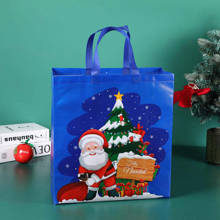 santa-themed-party-christmas-shopping-accessories-christmas-party-supplies-non-woven-shopping-bag-gift-bag-for-christmas