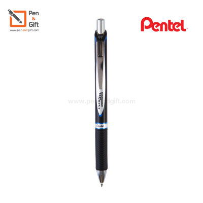 Pentel Energel Permanent Gel Ink BLP77-C 0.7 mm. – ปากกาหมึกเจล เพนเทล เอ็นเนอร์เจล เปอร์มาเนนท์ เจล รุ่น BLP77-C ขนาด 0.7 มม. แบบกด [Penandgift]