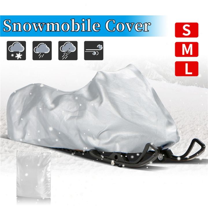 snowmobile-cover-waterproof-dust-trailerable-sled-cover-anti-uv-winter-motorcyle-outdoor-silver