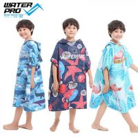 ?โปรพิเศษ+ เสื้อคลุมเด็ก - WATER PRO MICROFIBER BEACH PONCHO KIDS - ผ้าไมโครไฟ (ได้เฉพาะ: Tropical) คุณภาพดี