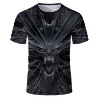 Summer 3d printed t-shirt print animal shirt with short sleeve summer casual all games around the neck male t-shirts