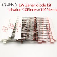 ขายดีชุดไดโอด Zener 1W 3V-33V 14ค่าหรือชุด25Valuesx10pieces คละแบบใหม่ส่วนประกอบอิเล็กทรอนิกส์ของตกแต่งงานปาร์ตี้ทำ-41 1N47