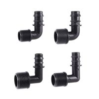 1/2"3/4" Hose Elbow Connector  DN16 DN20 90 Degrees Garden Micro Irrigation Water Connectors Angle Bend Pipe Fittings Water Hose Pipe Fittings Accesso