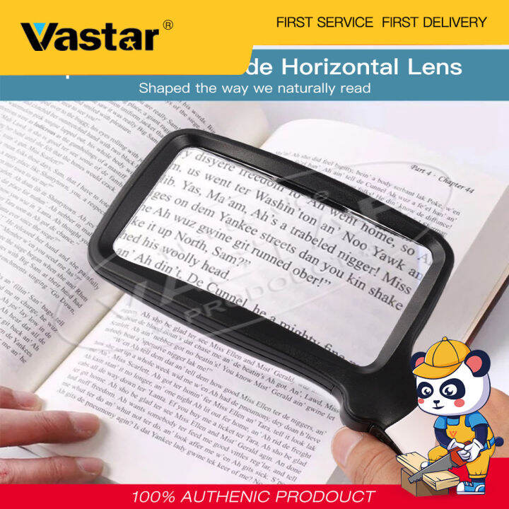 vastar-เย็บปักถักร้อยอ่านได้ง่ายพร้อมไฟ-led-5ดวงแก่ผู้สูงอายุเครื่องมือมองเห็นต่ำสำหรับการอ่านแว่นขยายเครื่องมือแสงแว่นขยาย-led