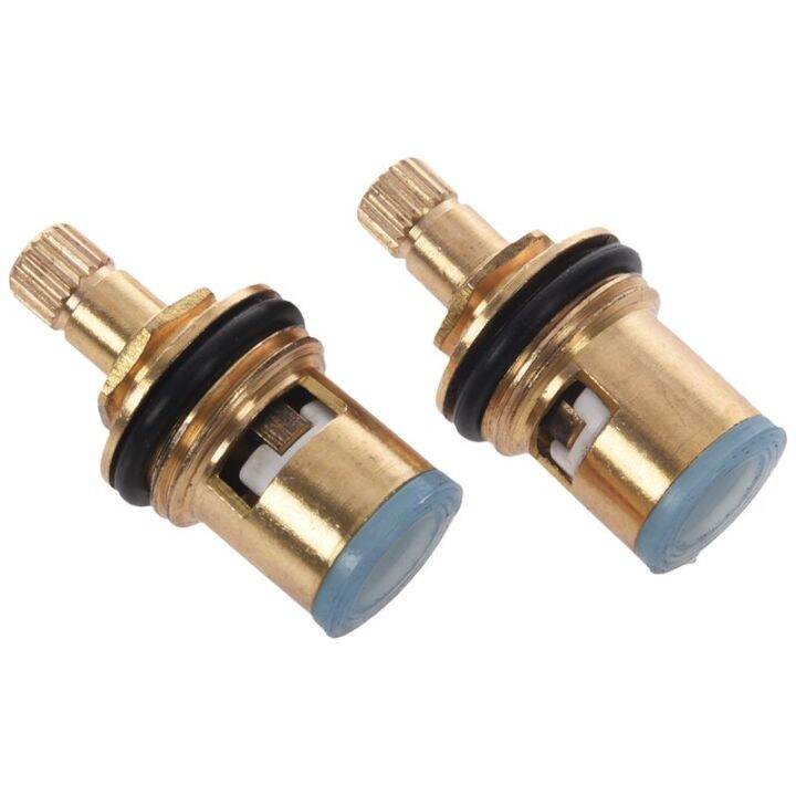 2 pcs 1/2 inch 20 Teeth Ceramic Tap Cartridge Disc Quarter Turn Valve Replacement Hot Cold Lazada