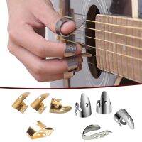 1 Set Guitar Picks 1 Thumb 3 Finger Acoustic Nail Celluloid Jim Guitar Banjo Thumb Picks Plectrum For Guitar Accessories