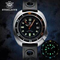 【YF】 2022 NEW Dive Watch SD1970C STEELDIVE Abalone NH35 Movement Swiss Luminous 20Bar Waterproof Mechanical Wristwatch Orange Series