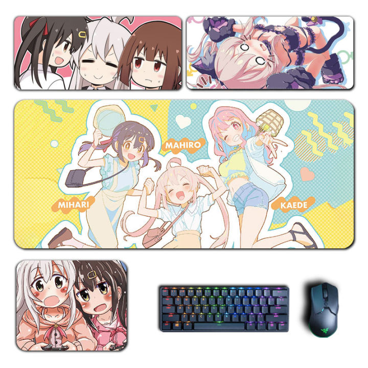 anime-onimai-im-now-your-sister-mouse-pads-oyama-mahiro-mihari-kaede-large-mousepad-computer-padding-gamer-accessories-desk-mat