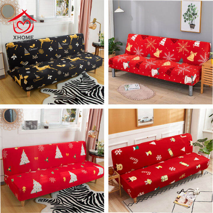 XHOME【PH stock】Christmas Sofa Bed Cover Slipcover Couch Mattress Cover