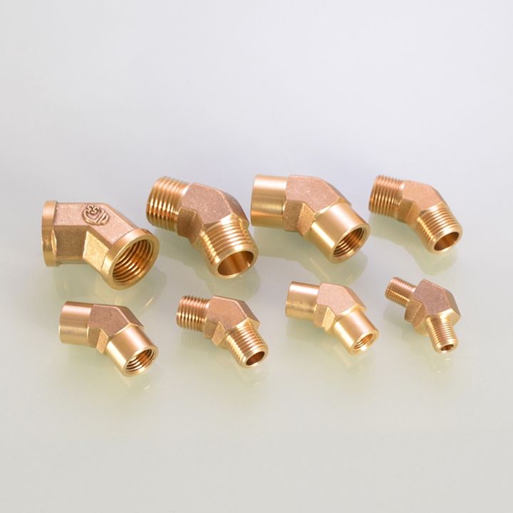 1-8-quot-1-4-quot-3-8-quot-1-2-quot-bsp-equal-female-male-45-degree-brass-pipe-fitting-connector-home-garden