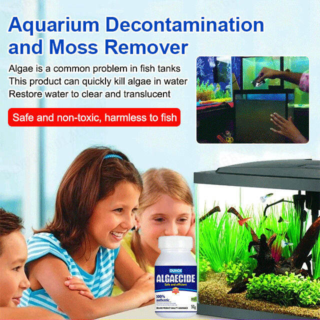 Algae removal agent Demosin aquarium algae removal potion removal moss