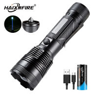 HaixnFire G55ไฟฉายกลางแจ้ง P70 LED Zoom Camping Light USB ไฟฉายแบบชาร์จไฟได้