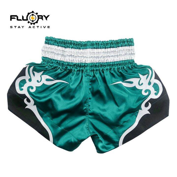 fluory-thai-boxing-pants-mens-kunlun-shorts-adult-competition-free-fighting-training-suit-fighting-pants-professional