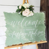 Acrylic Board, Wedding Welcome Sign, Party Accessory, Plexiglass Wedding Boards, Personalized House Decor Signs, Favor Ceremony